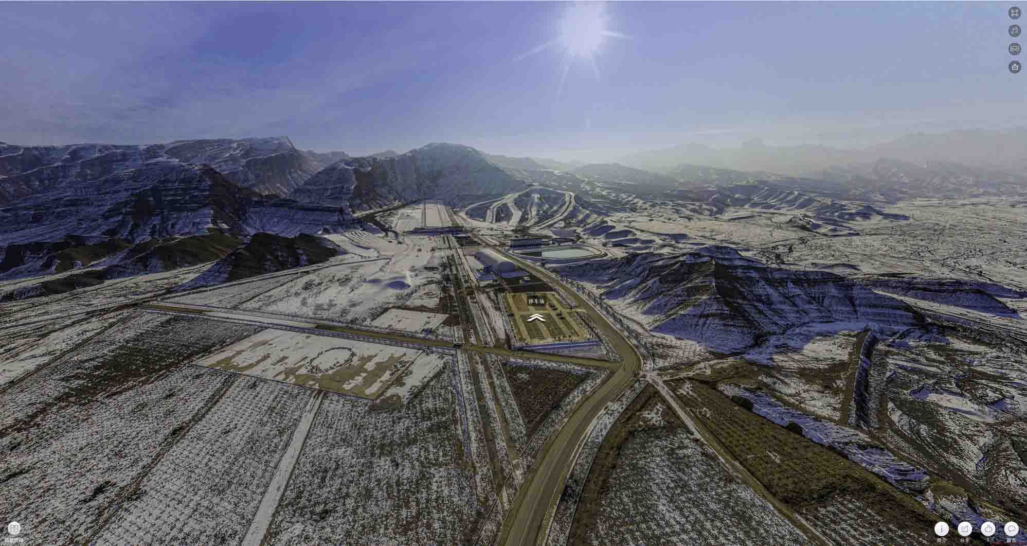 蚌山720全景技术：开启全方位视觉新纪元——在手绘地图中的应用探索